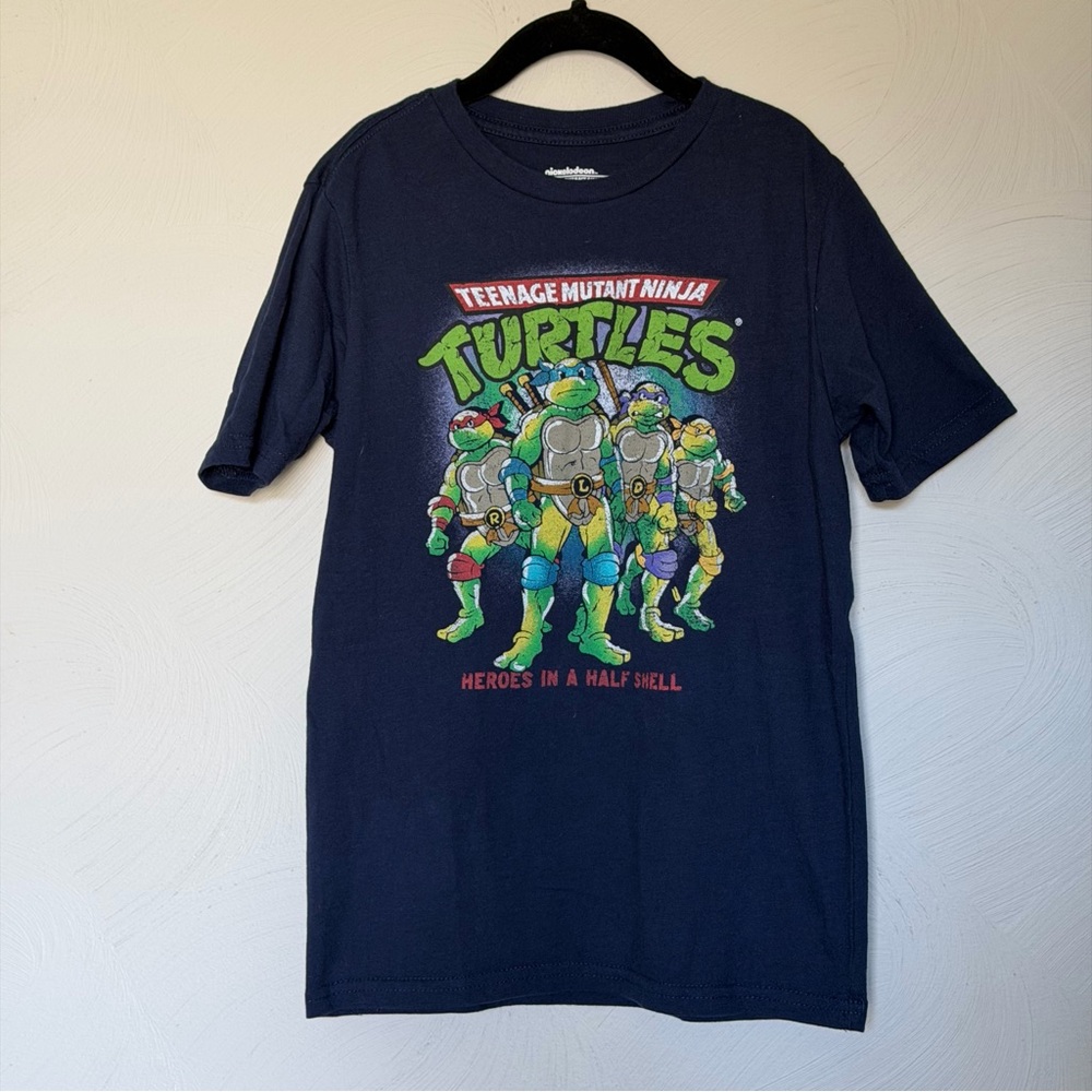 Nickelodeon TMNT Dark Blue Short Sleeve Tee